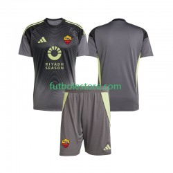 Primera Equipación del AS Roma Portero 2025-2026 Manga Corta para Niño (Camiseta y pantalón) Primera Equipación del AS Roma Portero 2025-2026 Manga Corta para Niño (Camiseta y pantalón)