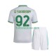 Tercera Equipación del AS Roma Stephan El Shaarawy 92 2025-2026 Manga Corta para Niño (Camiseta y pantalón)