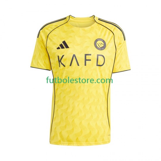 Primera Equipación del Al Nassr 2025-2026 Manga Corta para Hombre
