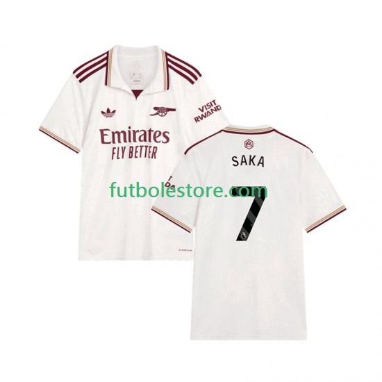 Tercera Equipación del Arsenal Bukayo Saka 7 2025-2026 Manga Corta para Hombre Tercera Equipación del Arsenal Bukayo Saka 7 2025-2026 Manga Corta para Hombre
