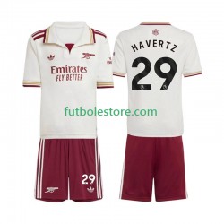 Tercera Equipación del Arsenal Kai Havertz 29 2025-2026 Manga Corta para Niño (Camiseta y pantalón)