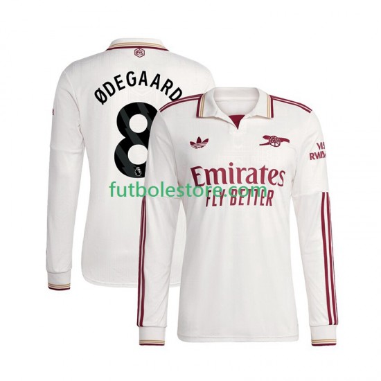 Tercera Equipación del Arsenal Martin Odegaard 8 2025-2026 ML para Hombre