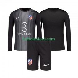 Segunda Equipación del Atlético Madrid Portero 2025-2026 ML para Niño (Camiseta y pantalón)