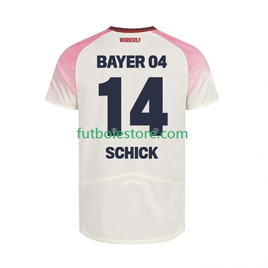 Segunda Equipación del Bayer 04 Leverkusen Patrik Schick 14 2025-2026 Manga Corta para Hombre Segunda Equipación del Bayer 04 Leverkusen Patrik Schick 14 2025-2026 Manga Corta para Hombre
