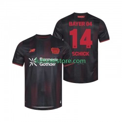 Primera Equipación del Bayer 04 Leverkusen Patrik Schick 14 2025-2026 Manga Corta para Hombre