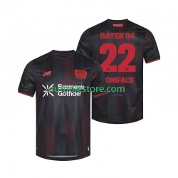 Primera Equipación del Bayer 04 Leverkusen Victor Boniface 22 2025-2026 Manga Corta para Hombre