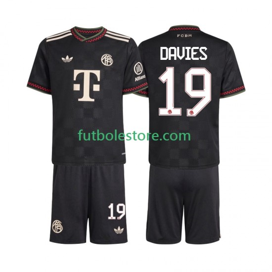 Tercera Equipación del Bayern de Múnich Alphonso Davies 19 2025-2026 Manga Corta para Niño (Camiseta y pantalón) Tercera Equipación del Bayern de Múnich Alphonso Davies 19 2025-2026 Manga Corta para Niño (Camiseta y pantalón)