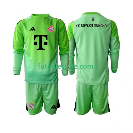 Primera Equipación del Bayern de Múnich Portero 2025-2026 ML para Niño (Camiseta y pantalón)