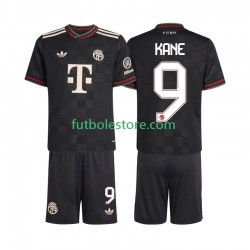 Tercera Equipación del Bayern de Múnich Harry Kane 9 2025-2026 Manga Corta para Niño (Camiseta y pantalón)