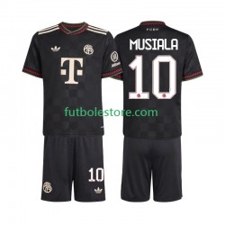 Tercera Equipación del Bayern de Múnich Jamal Musiala 10 2025-2026 Manga Corta para Niño (Camiseta y pantalón)