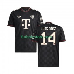 Tercera Equipación del Bayern de Múnich Luis Diaz 14 2025-2026 Manga Corta para Hombre