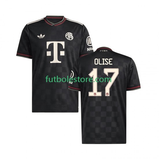 Tercera Equipación del Bayern de Múnich Michael Olise 17 2025-2026 Manga Corta para Hombre