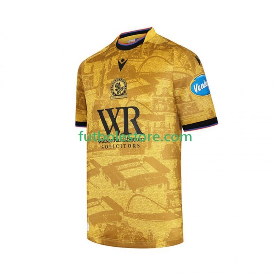 Segunda Equipación del Blackburn Rovers 2025-2026 Manga Corta para Hombre