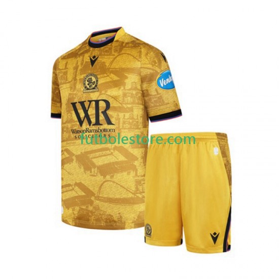 Segunda Equipación del Blackburn Rovers 2025-2026 Manga Corta para Niño (Camiseta y pantalón) Segunda Equipación del Blackburn Rovers 2025-2026 Manga Corta para Niño (Camiseta y pantalón)