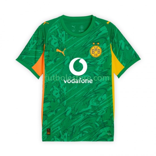 Primera Equipación del Borussia Dortmund Portero 2025-2026 Manga Corta para Hombre