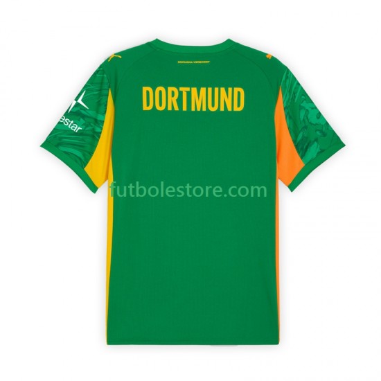 Primera Equipación del Borussia Dortmund Portero 2025-2026 Manga Corta para Hombre