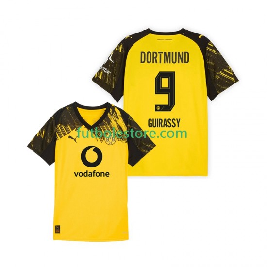 Primera Equipación del Borussia Dortmund Serhou Guirassy 9 2025-2026 Manga Corta para Hombre Primera Equipación del Borussia Dortmund Serhou Guirassy 9 2025-2026 Manga Corta para Hombre