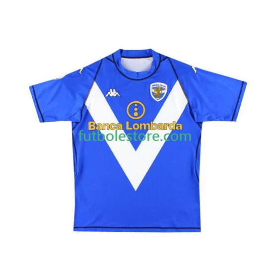 Primera Equipación del Brescia Calcio Retro 2003 2004 Manga Corta para Hombre