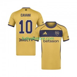 Segunda Equipación del CA Boca Juniors Edinson Cavani 10 2025-2026 Manga Corta para Hombre