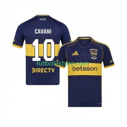 Primera Equipación del CA Boca Juniors Edinson Cavani 10 2025-2026 Manga Corta para Hombre