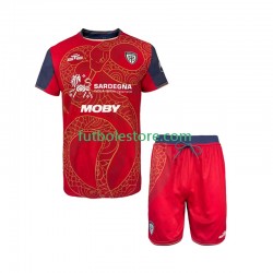 Primera Equipación del Cagliari Special 2025-2026 Manga Corta para Niño (Camiseta y pantalón)