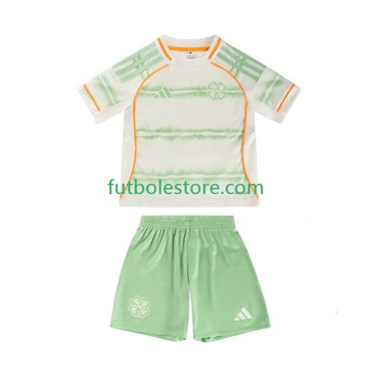 Tercera Equipación del Celtic FC 2025-2026 Manga Corta para Niño (Camiseta y pantalón) Tercera Equipación del Celtic FC 2025-2026 Manga Corta para Niño (Camiseta y pantalón)
