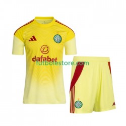 Primera Equipación del Celtic Portero FC 2025-2026 Manga Corta para Niño (Camiseta y pantalón)