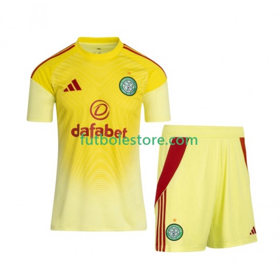 Primera Equipación del Celtic Portero FC 2025-2026 Manga Corta para Niño (Camiseta y pantalón) Primera Equipación del Celtic Portero FC 2025-2026 Manga Corta para Niño (Camiseta y pantalón)