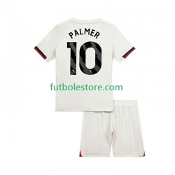 Segunda Equipación del Chelsea Cole Palmer 10 2025-2026 Manga Corta para Niño (Camiseta y pantalón)