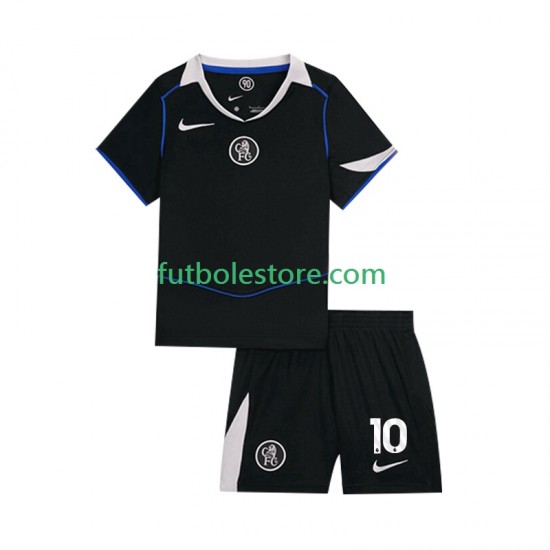 Tercera Equipación del Chelsea Cole Palmer 10 2025-2026 Manga Corta para Niño (Camiseta y pantalón)