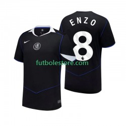 Tercera Equipación del Chelsea Enzo Fernandez 8 2025-2026 Manga Corta para Hombre