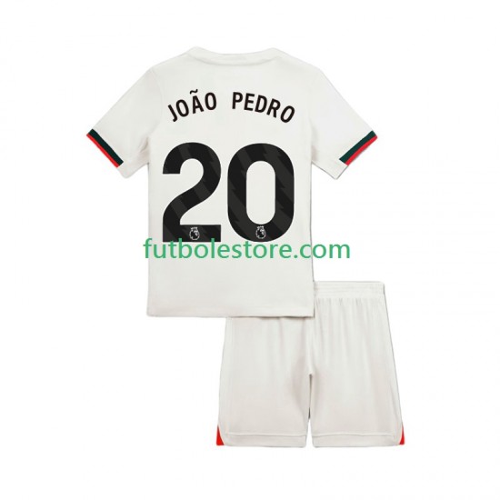 Segunda Equipación del Chelsea Joao Pedro 20 2025-2026 Manga Corta para Niño (Camiseta y pantalón) Segunda Equipación del Chelsea Joao Pedro 20 2025-2026 Manga Corta para Niño (Camiseta y pantalón)