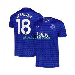 Primera Equipación del Everton Jack Grealish 18 2025-2026 Manga Corta para Hombre