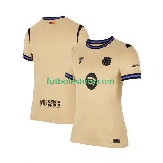 Segunda Equipación del FC Barcelona 2025-2026 Manga Corta para Mujer