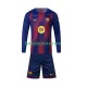 Primera Equipación del FC Barcelona 2025-2026 ML para Niño (Camiseta y pantalón)