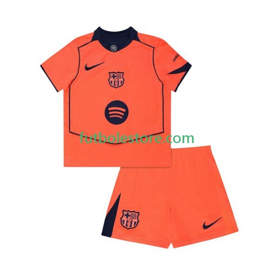 Tercera Equipación del FC Barcelona 2025-2026 Manga Corta para Niño (Camiseta y pantalón) Tercera Equipación del FC Barcelona 2025-2026 Manga Corta para Niño (Camiseta y pantalón)