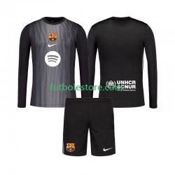 Tercera Equipación del FC Barcelona Portero 2025-2026 ML para Niño (Camiseta y pantalón)