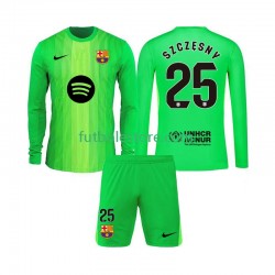 Primera Equipación del FC Barcelona Portero Szczesny 25 2025-2026 ML para Niño (Camiseta y pantalón)