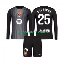 Tercera Equipación del FC Barcelona Portero Szczesny 25 2025-2026 ML para Niño (Camiseta y pantalón)