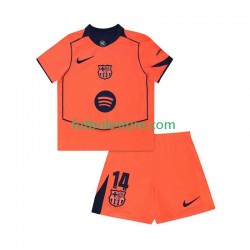Tercera Equipación del FC Barcelona Marcus Rashford 14 UCL 2025-2026 Manga Corta para Niño (Camiseta y pantalón)