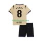 Segunda Equipación del FC Barcelona Pedri 8 UCL 2025-2026 Manga Corta para Niño (Camiseta y pantalón)