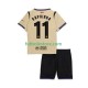Segunda Equipación del FC Barcelona Raphinha 11 UCL 2025-2026 Manga Corta para Niño (Camiseta y pantalón)