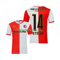 Primera Equipación del Feyenoord Rotterdam Sem Steijn 14 2025-2026 Manga Corta para Hombre