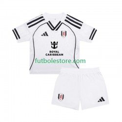 Primera Equipación del Fulham 2025-2026 Manga Corta para Niño (Camiseta y pantalón)