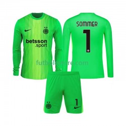 Tercera Equipación del Inter Milan Portero Yann Sommer 1 2025-2026 ML para Niño (Camiseta y pantalón)