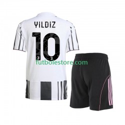 Primera Equipación del Juventus Kenan Yildiz 10 2025-2026 Manga Corta para Niño (Camiseta y pantalón)
