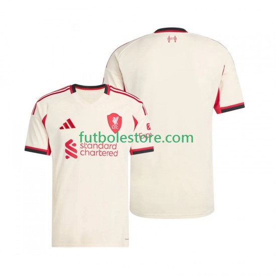 Segunda Equipación del Liverpool 2025-2026 Manga Corta para Hombre