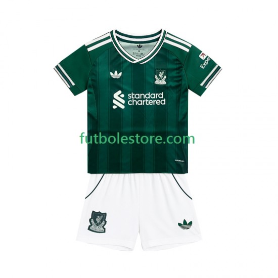 Tercera Equipación del Liverpool 2025-2026 Manga Corta para Niño (Camiseta y pantalón)