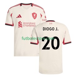 Segunda Equipación del Liverpool Diogo Jota 20 2025-2026 Manga Corta para Hombre