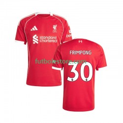 Primera Equipación del Liverpool Jeremie Frimpong 30 2025-2026 Manga Corta para Hombre